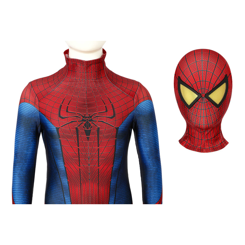 The Amazing Spider-Man Spiderman Peter·Parker Kid Cosplay Costume