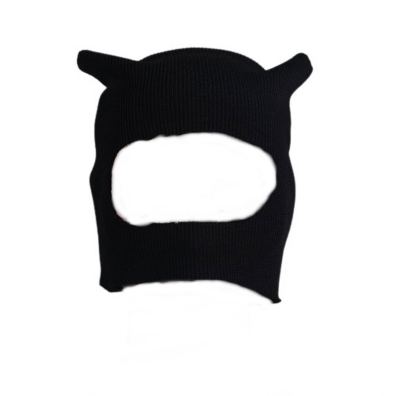 The Batman Selina Kyle Catwoman Cosplay Mask Knitted Visor