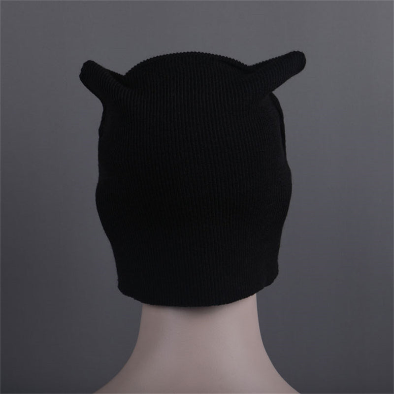 The Batman Selina Kyle Catwoman Cosplay Mask Knitted Visor