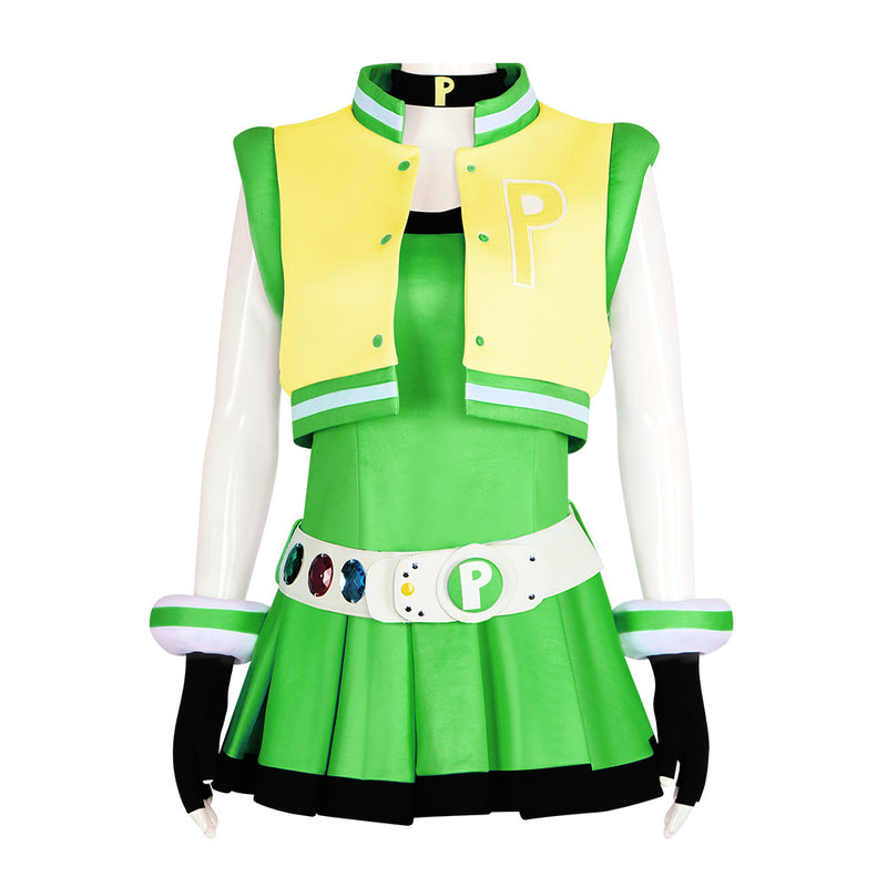 The Powerpuff Girls Cosplay Costume Blossom Bubbles Buttercup Women Skirt