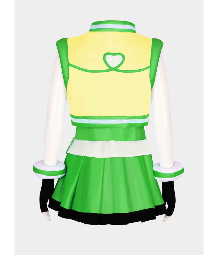 The Powerpuff Girls Cosplay Costume Blossom Bubbles Buttercup Women Skirt