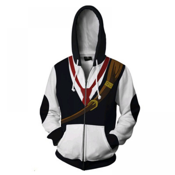 Unisex Game Kingdom 3D Sweatshirt Hearts Sora Riku Kairi Cosplay Jacket