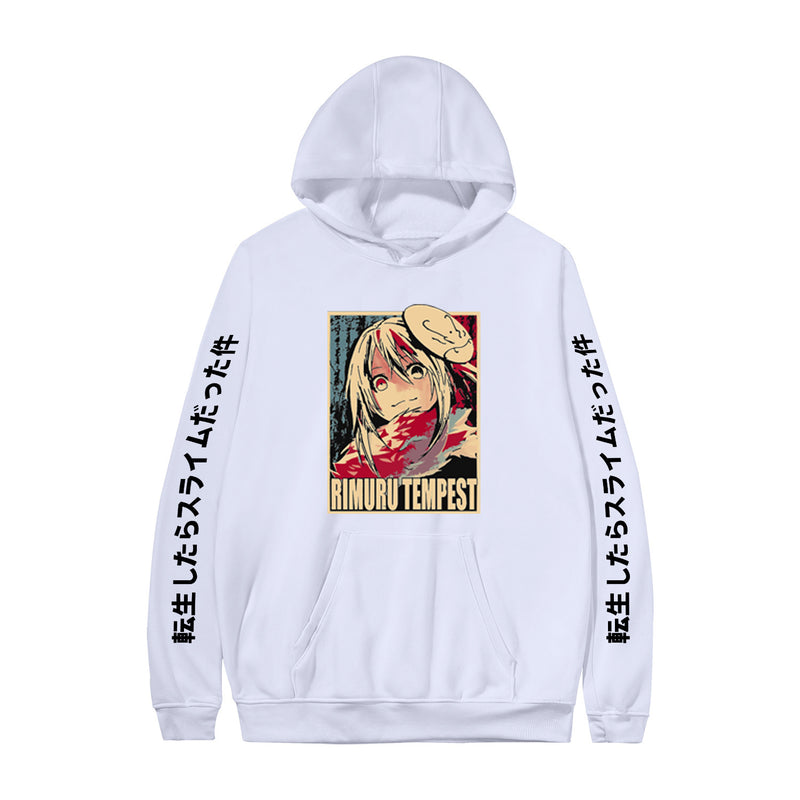 Unisex Rimuru Tempest Cosplay Coat Hoodie Benimaru Sweatshirt