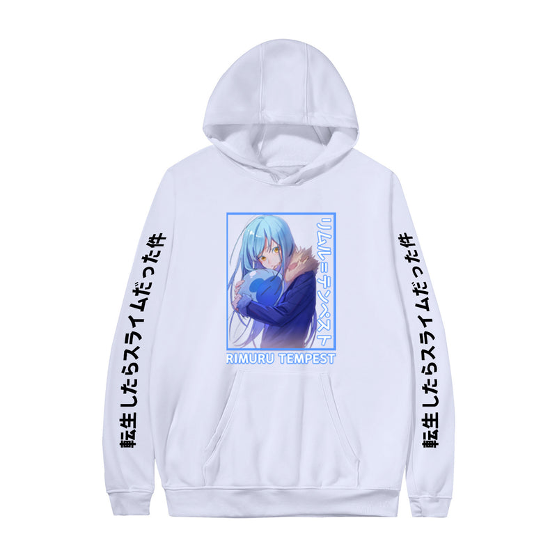 Unisex Rimuru Tempest Cosplay Coat Hoodie Benimaru Sweatshirt