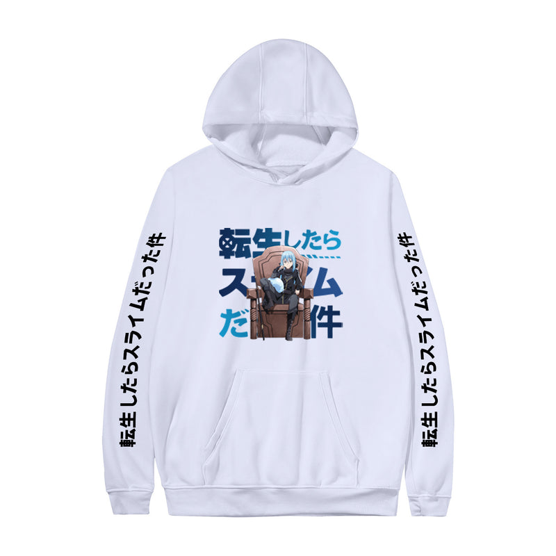 Unisex Rimuru Tempest Cosplay Coat Hoodie Benimaru Sweatshirt