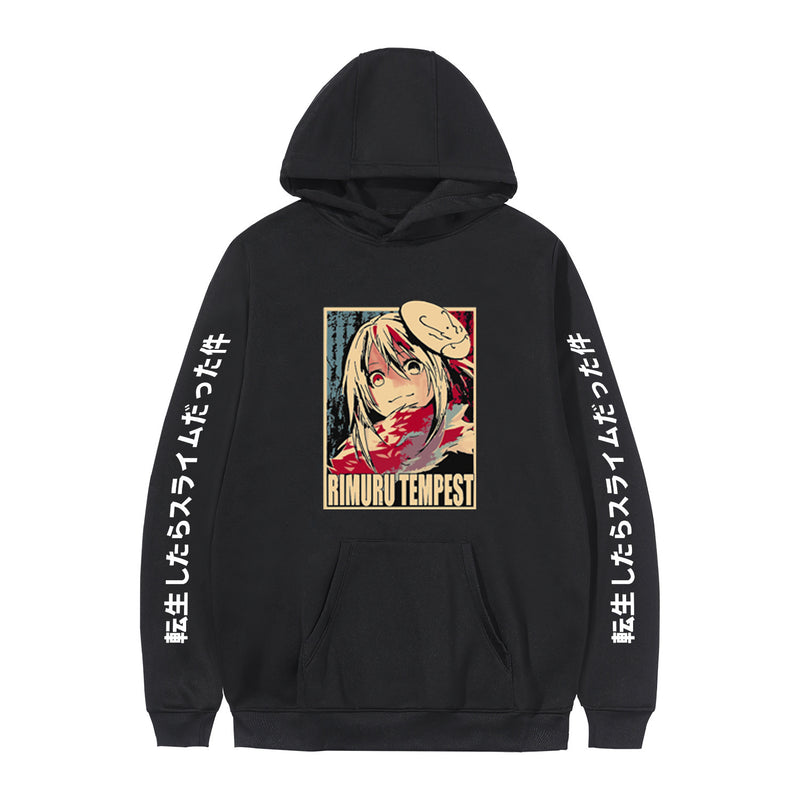 Unisex Rimuru Tempest Cosplay Coat Hoodie Benimaru Sweatshirt