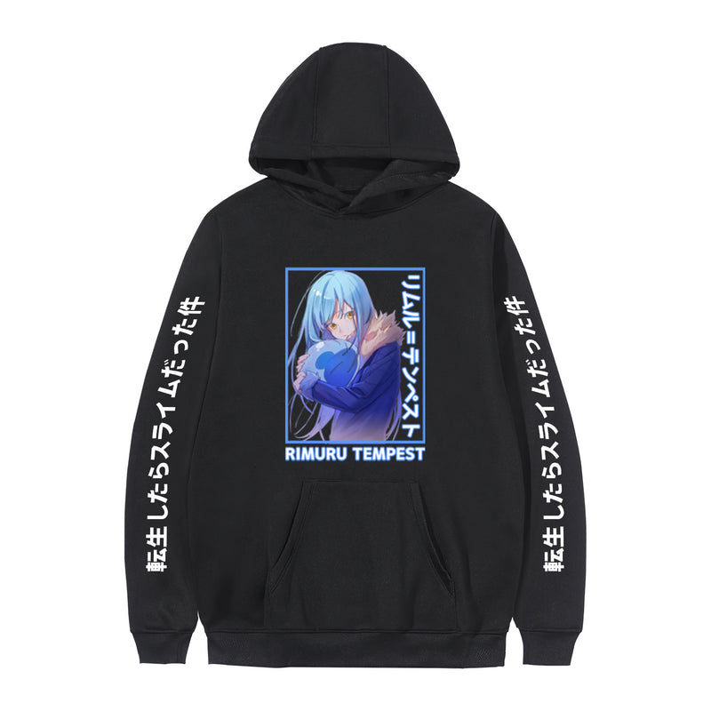 Unisex Rimuru Tempest Cosplay Coat Hoodie Benimaru Sweatshirt