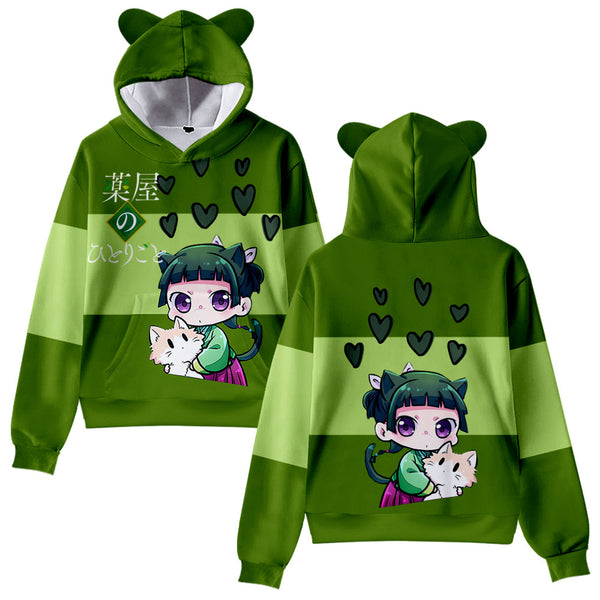 Adult Kids The Apothecary Diaries Hooded Sweatshirt Maomao Costume