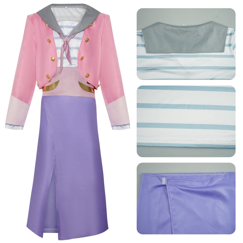 Wicked Glynda Glinda Cosplay Costume Sailor Suit Uniform