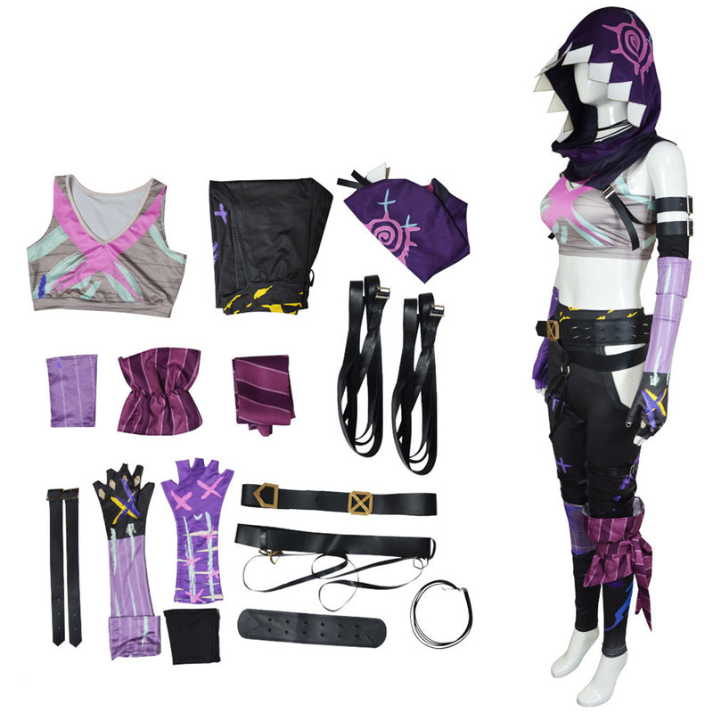 Women Game Arcane League of Legends Jinx Cosplay Costume Hat