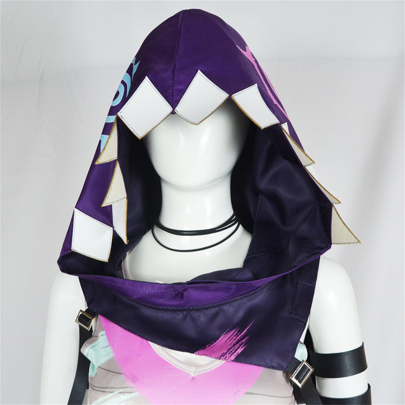 Women Game Arcane League of Legends Jinx Cosplay Costume Hat