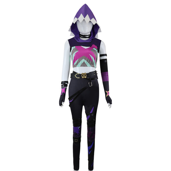 Women Game Arcane League of Legends Jinx Cosplay Costume