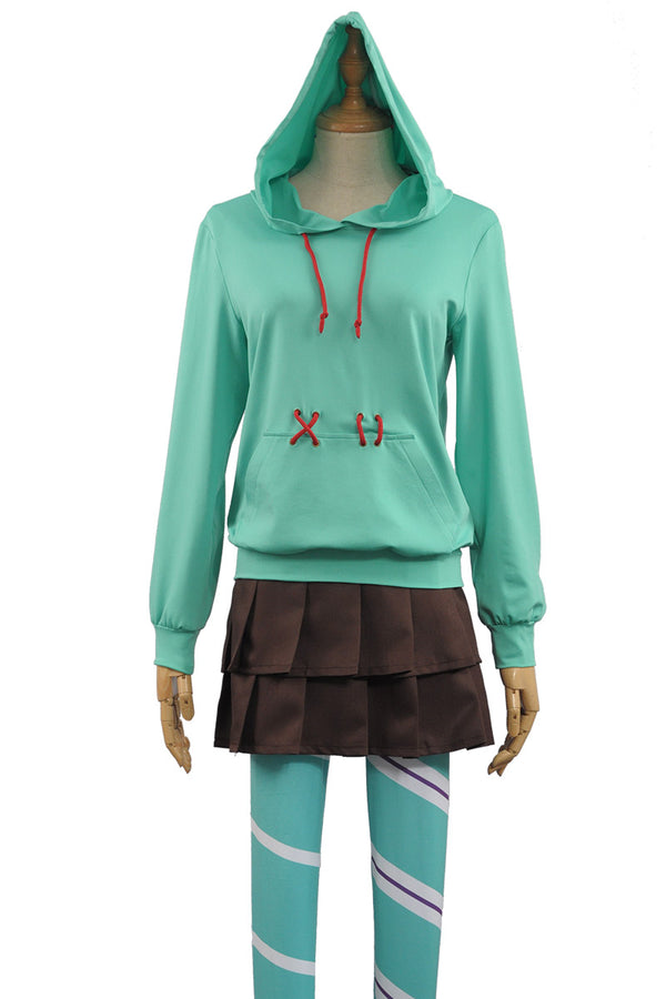 Vanellope von Schweetz Cosplay Hoodie & Skirt Set