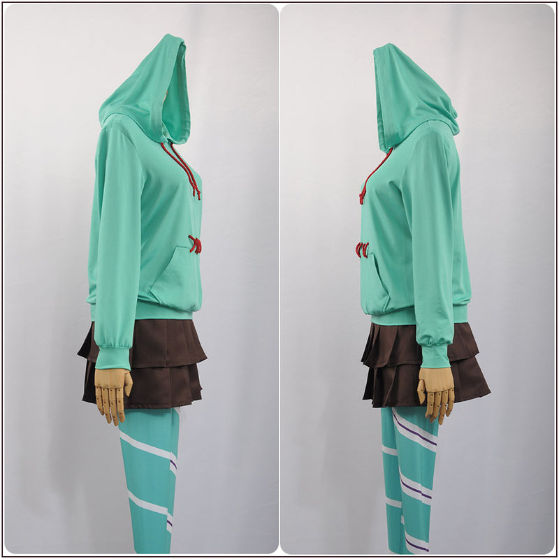 Vanellope von Schweetz Cosplay Hoodie & Skirt Set