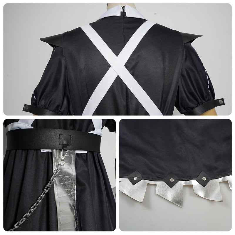 Zenless Zone Zero Corin Wickes Cosplay Costume Women Cute Maid Dress Lolita School Uniform