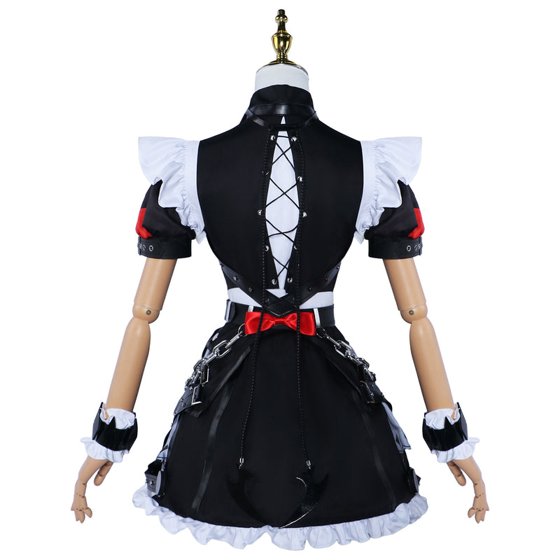 Zenless Zone Zero Ellen Joe Cosplay Costume Maid Dress Tail